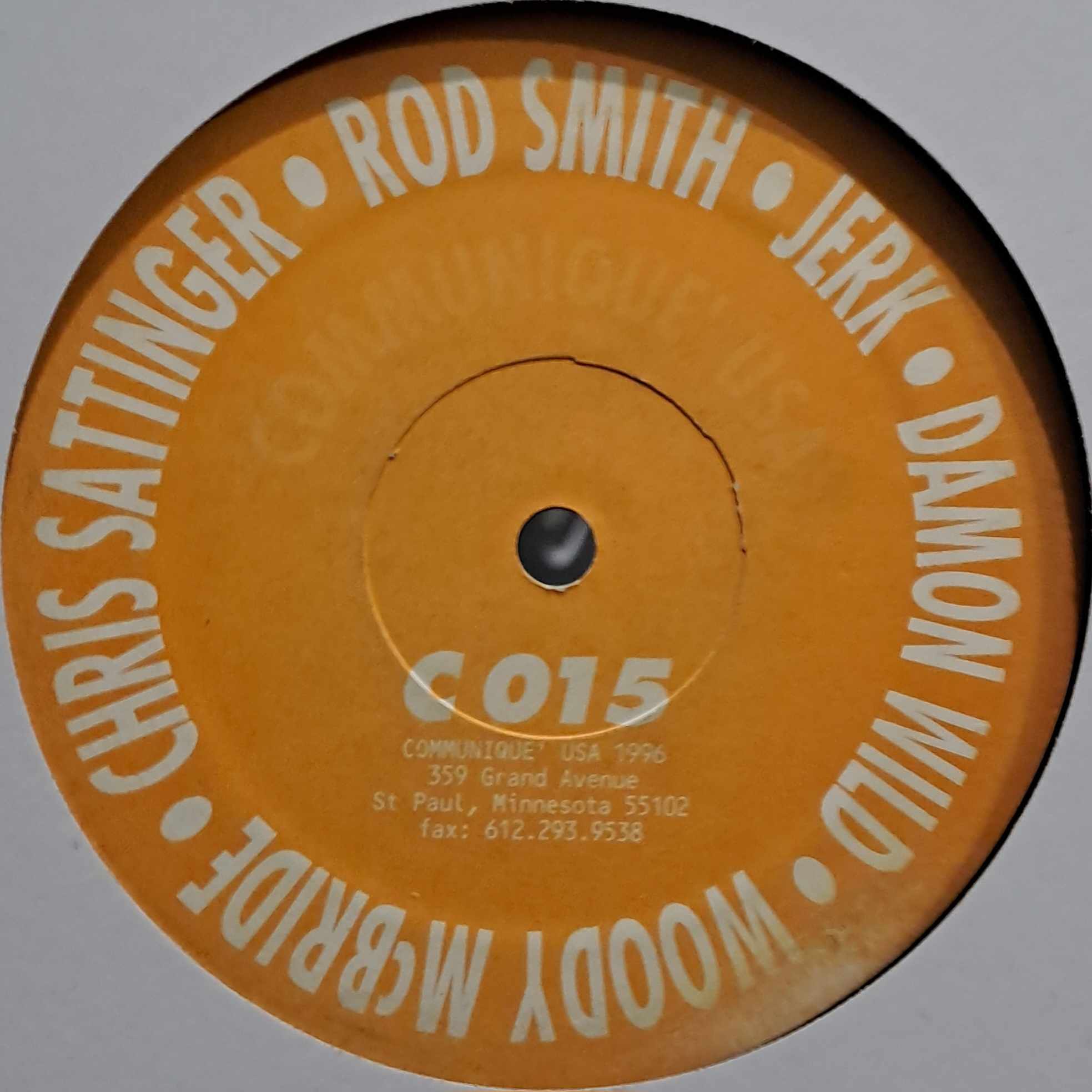 Communique Records 15 (seulement le disque C/D) - vinyle acid